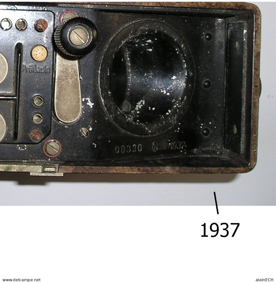 Téléphone De Campagne Allemand , Fab 1937, Sans Combiné - 1939-45