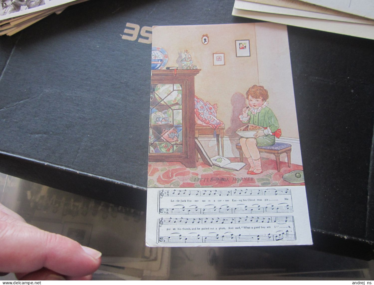 Little Jack Horner Old Note Children Postcards - Cartes Humoristiques