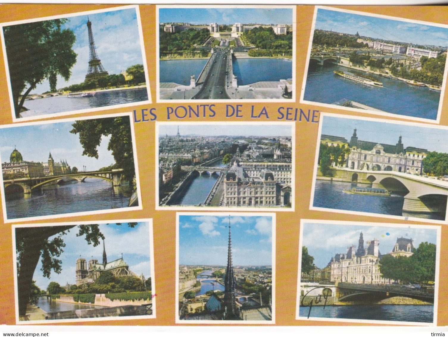 Multi-vues, Les Ponts De La Seine -vues Panoramiques - Viste Panoramiche, Panorama