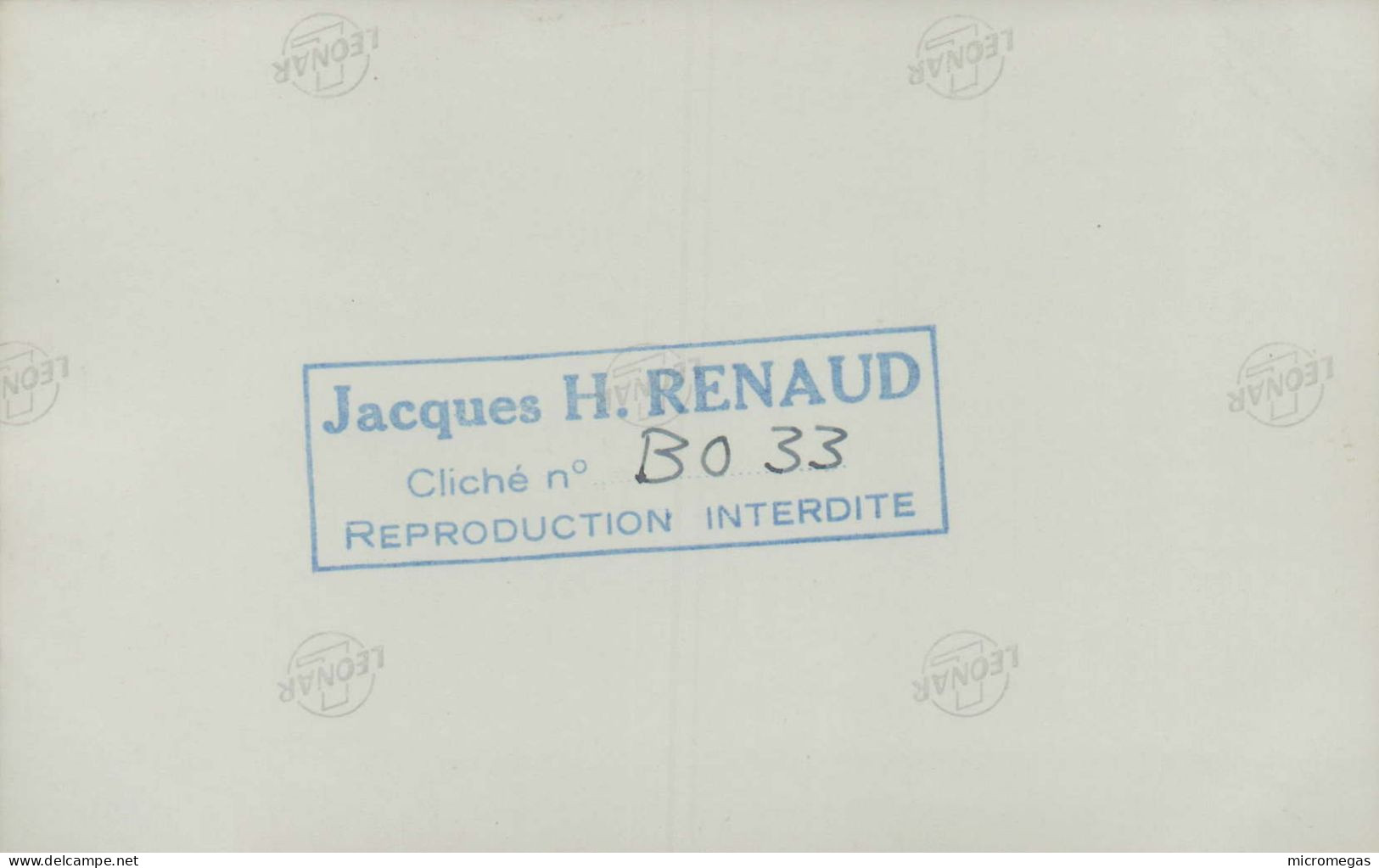 Locomotive 154 - Cliché Jacques H. Renaud - Trenes