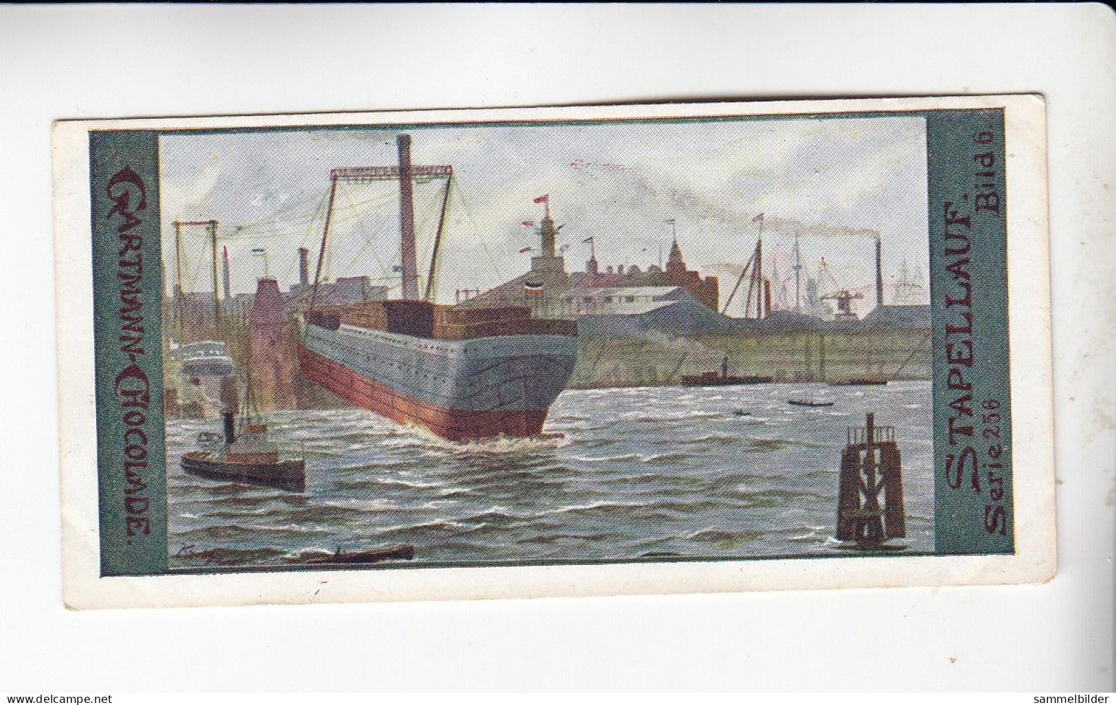 Gartmann  Schiffbau Stapellauf    Serie 256 #6 Von 1908 - Sonstige & Ohne Zuordnung