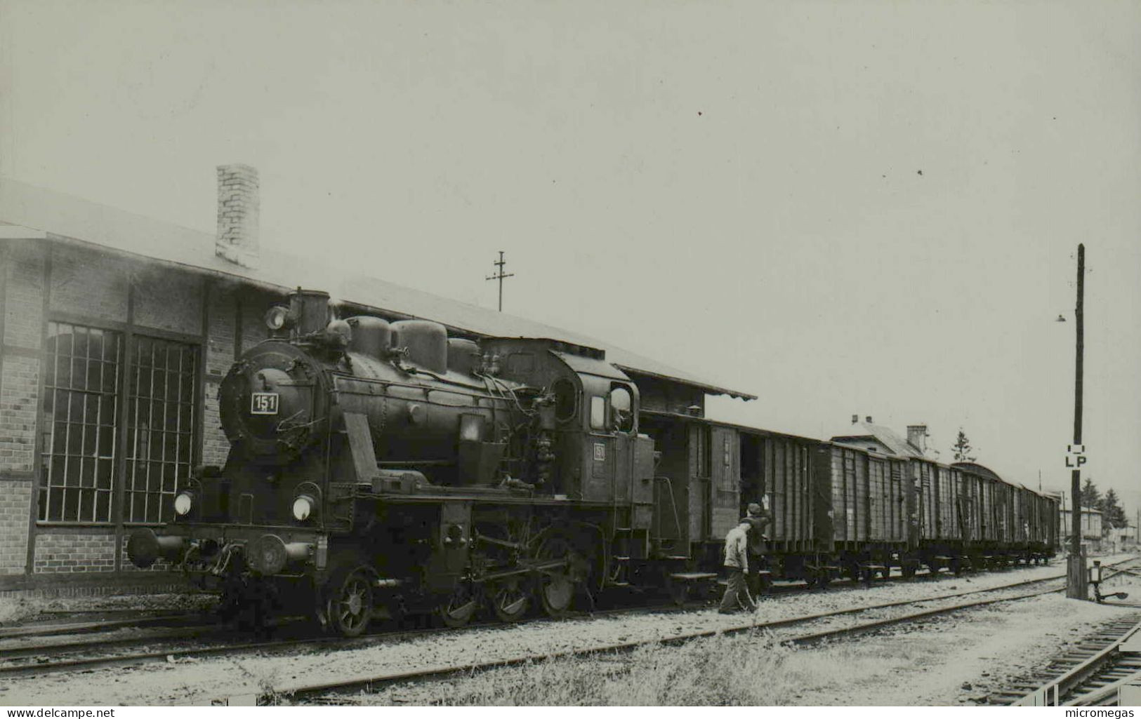 Locomotive 151 - Cliché Jacques H. Renaud - Trains