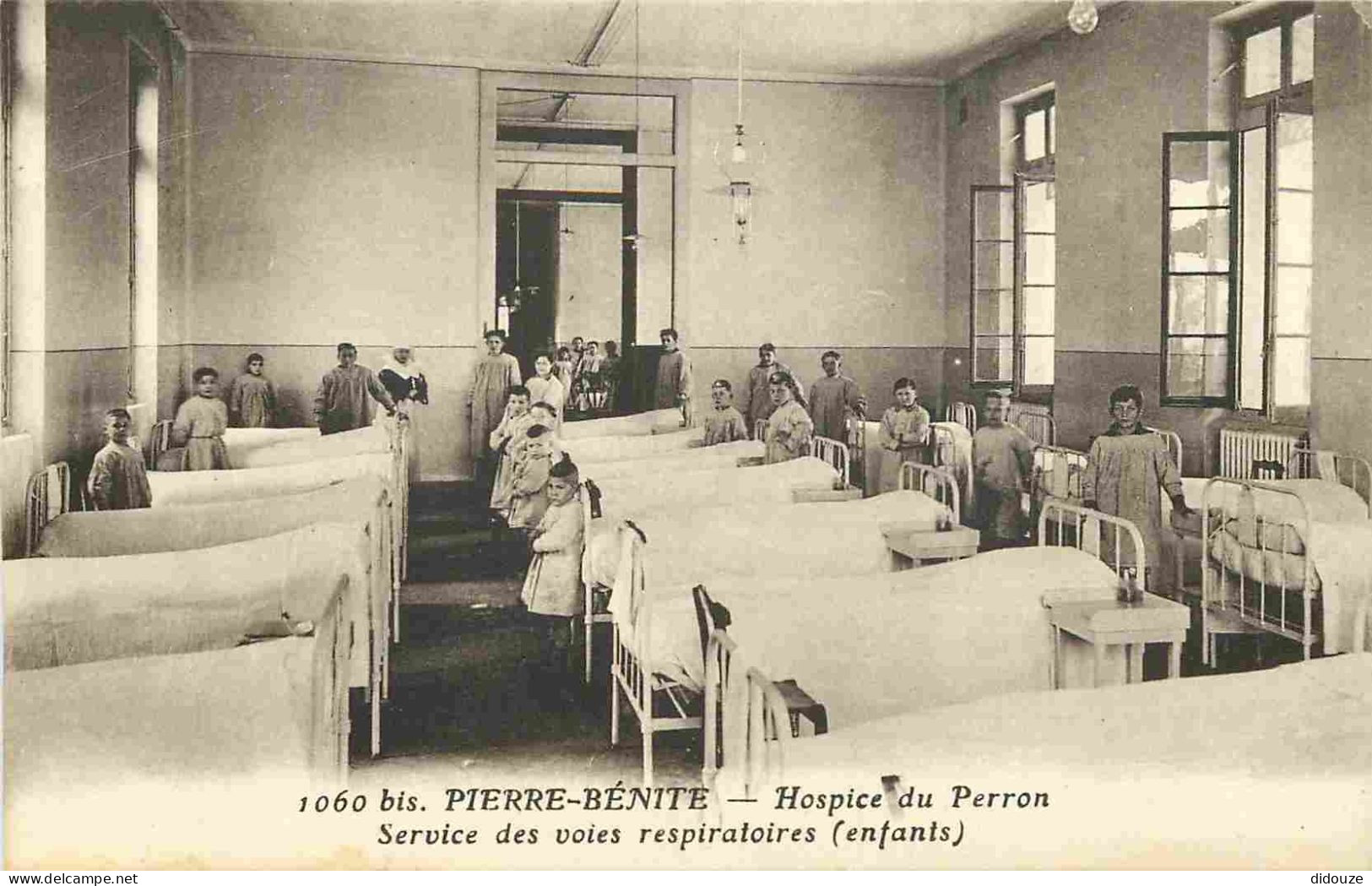 69 - Pierre Bénite - Hospice Du Perron - Service Des Voies Respiratoire - Enfants - Animée - CPA - Voir Scans Recto-Vers - Pierre Benite
