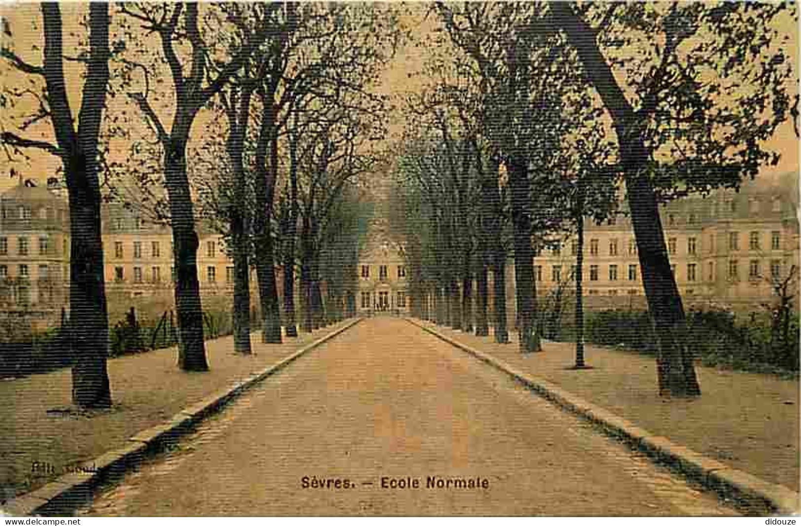 92 - Sèvres - Ecole Normale - Correspondance - CPA - Voir Scans Recto-Verso - Sevres