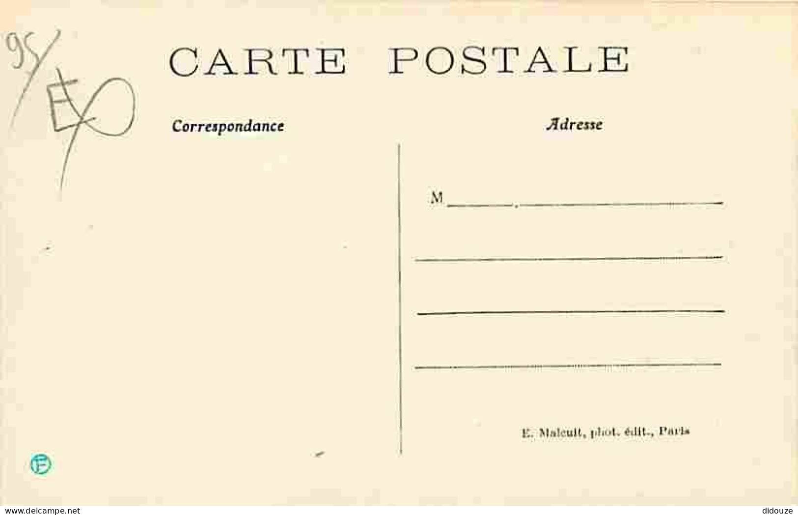 95 - L'Isle D'Adam - Le Château Des Forgets - CPA - Voir Scans Recto-Verso - L'Isle Adam