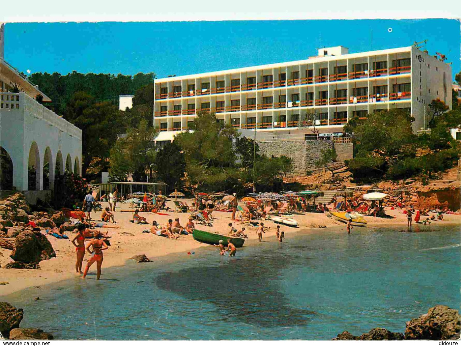 Espagne - Espana - Islas Baleares - Ibiza - Portinatx - Playa Pequena - Femme En Maillot De Bain - Scènes De Plage - CPM - Ibiza