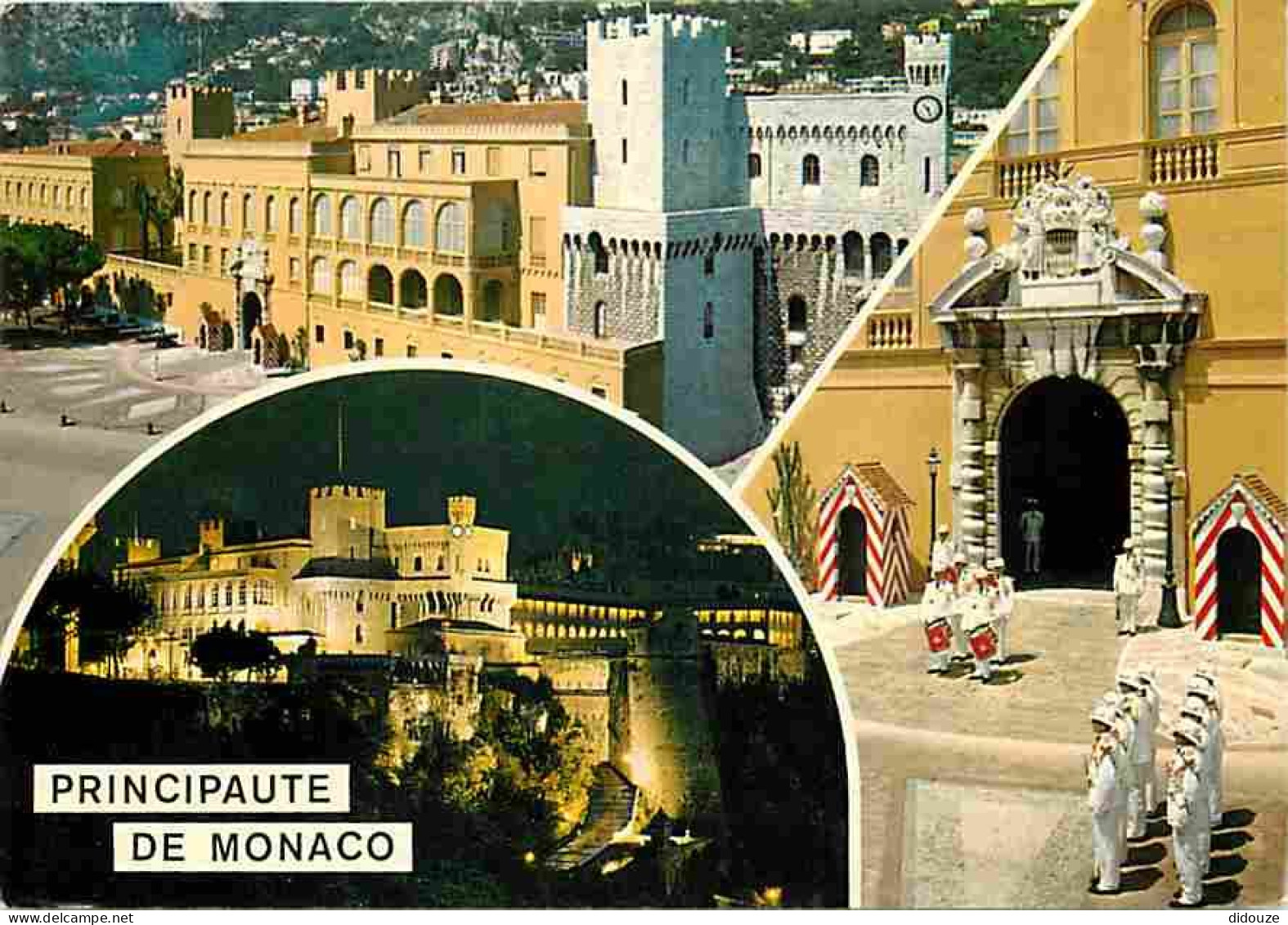 Monaco - Le Palais Princier - Multivues - Relève De La Garde En Tenue D'été Et D'hiver - Militaria - Carte Neuve - CPM - - Prince's Palace