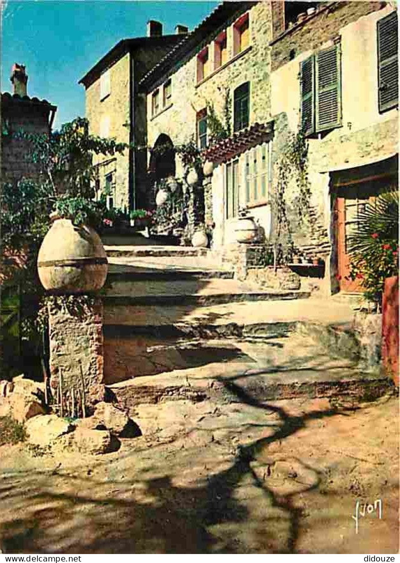 83 - Bormes Les Mimosas - Rue Pittoresque Dans Le Vieux Bormes - CPM - Voir Scans Recto-Verso - Bormes-les-Mimosas