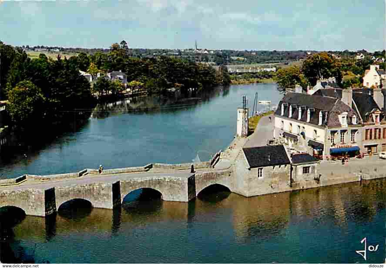 56 - Auray - Le Pont Saint Goustan Et Le Fond De La Rivière - Vue Aérienne - Carte Neuve - CPM - Voir Scans Recto-Verso - Auray