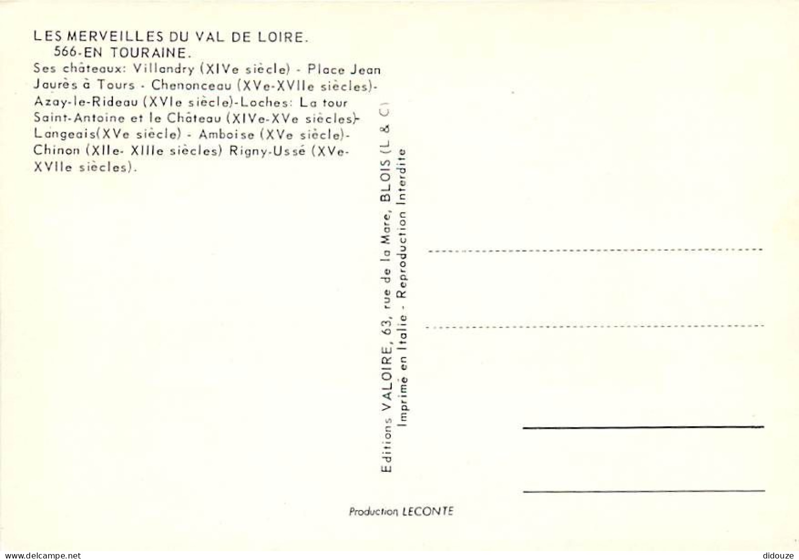 37 - Indre Et Loire - La Touraine Jardin De La France - Multivues - Blasons - Carte Neuve - CPM - Voir Scans Recto-Verso - Autres & Non Classés