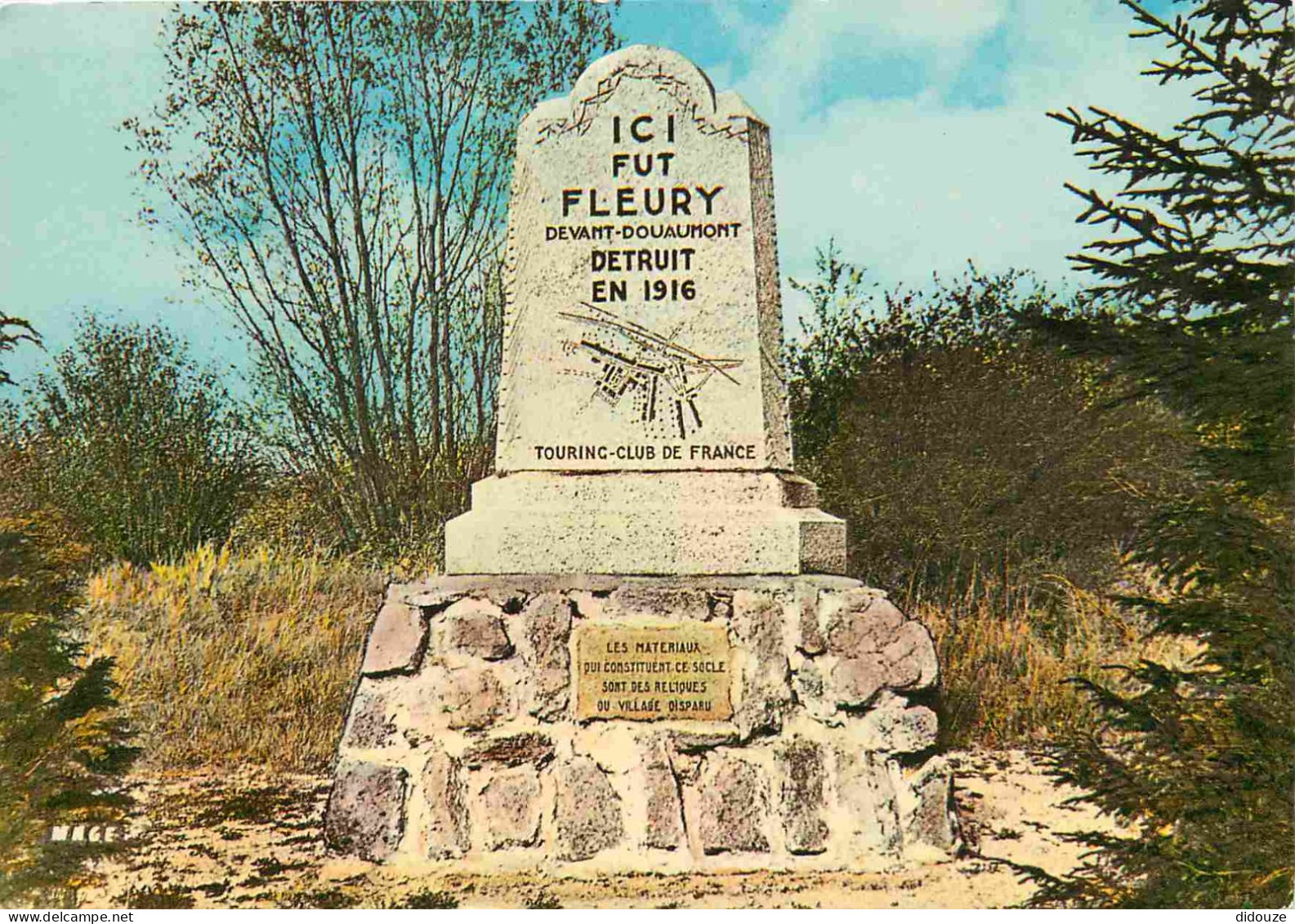 55 - Verdun - Monument Commémoratif De Fleury - Champs De Bataille De La Guerre 1914-1918 - CPM - Voir Scans Recto-Verso - Verdun
