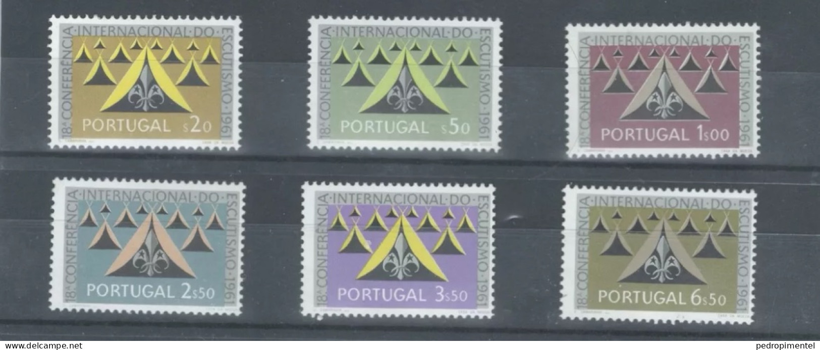 Portugal Stamps 1962 "Scouts" Condition MH #888-893 - Unused Stamps