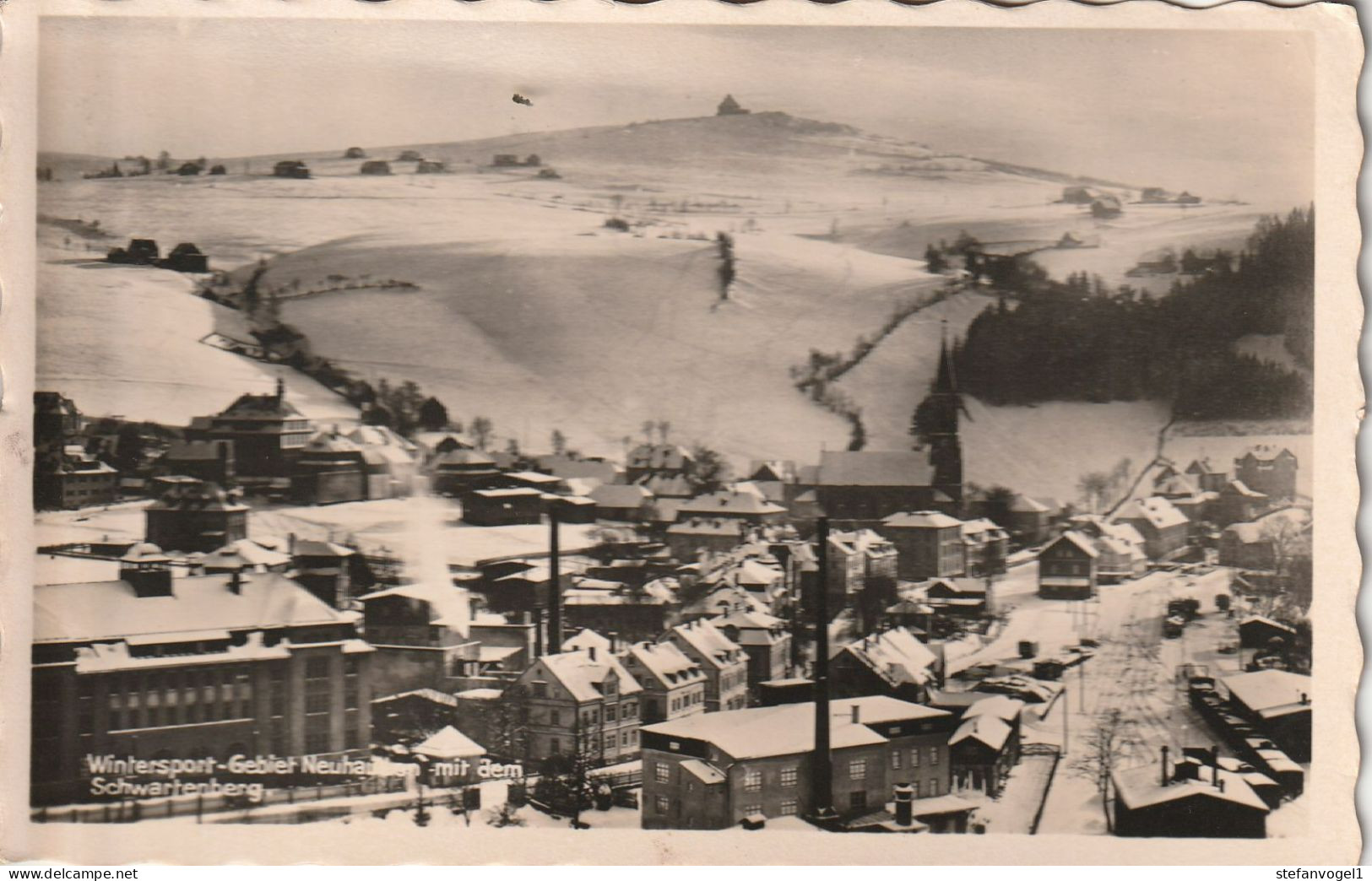 Neuhausen/E: Gesch. 1964 Im Winter - Neuhausen (Erzgeb.)