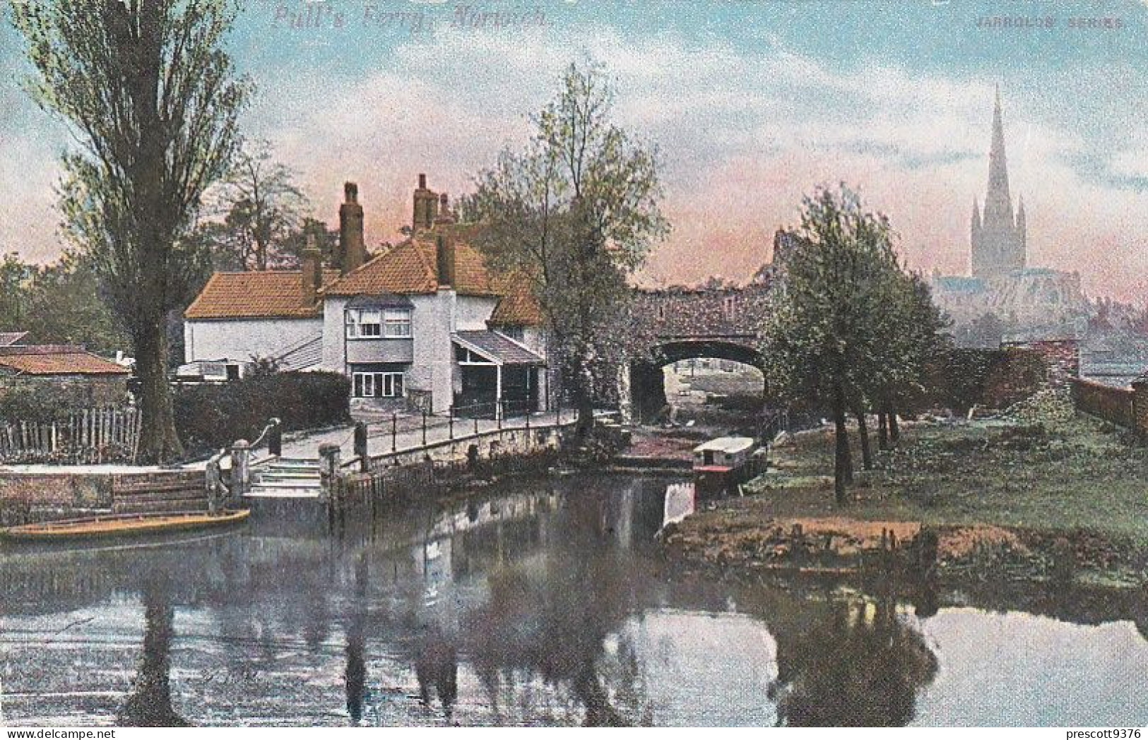 Pulls Ferry - Norfolk - Unused Saucy Postcard -  -N1 - Norwich