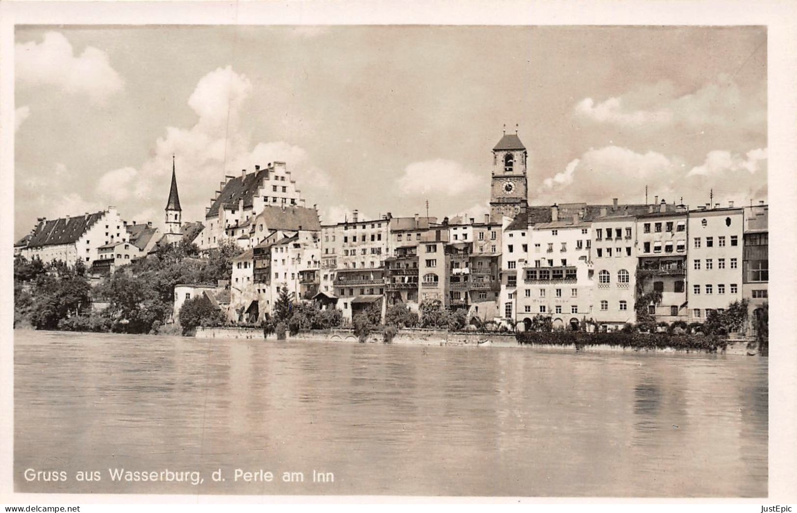 Gruß Aus Wasserburg Am Inn CPSM ± 1950 - - Wasserburg A. Inn