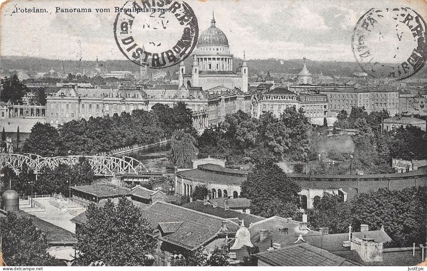 Postkarte ± 1910 Potsdam - Panorama Von Brauhausberger CPA - Potsdam