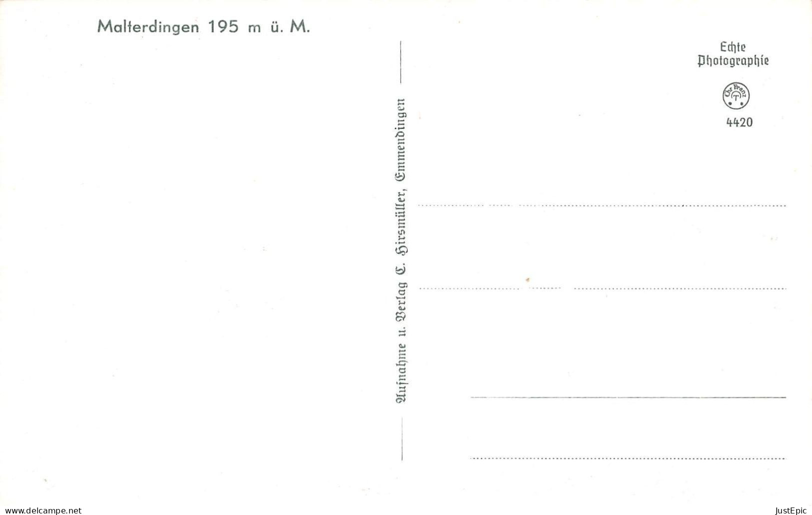 AK ± 1950► MALTERDINGEN Cpsm - Freiburg I. Br.