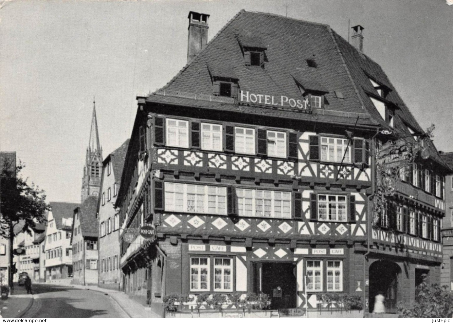 Allemagne > Bade-Wurtemberg > Hotel Post - Nagold / Schwarzwald Eigent. : Karl-Friedrich Scholl CPSM - Nagold