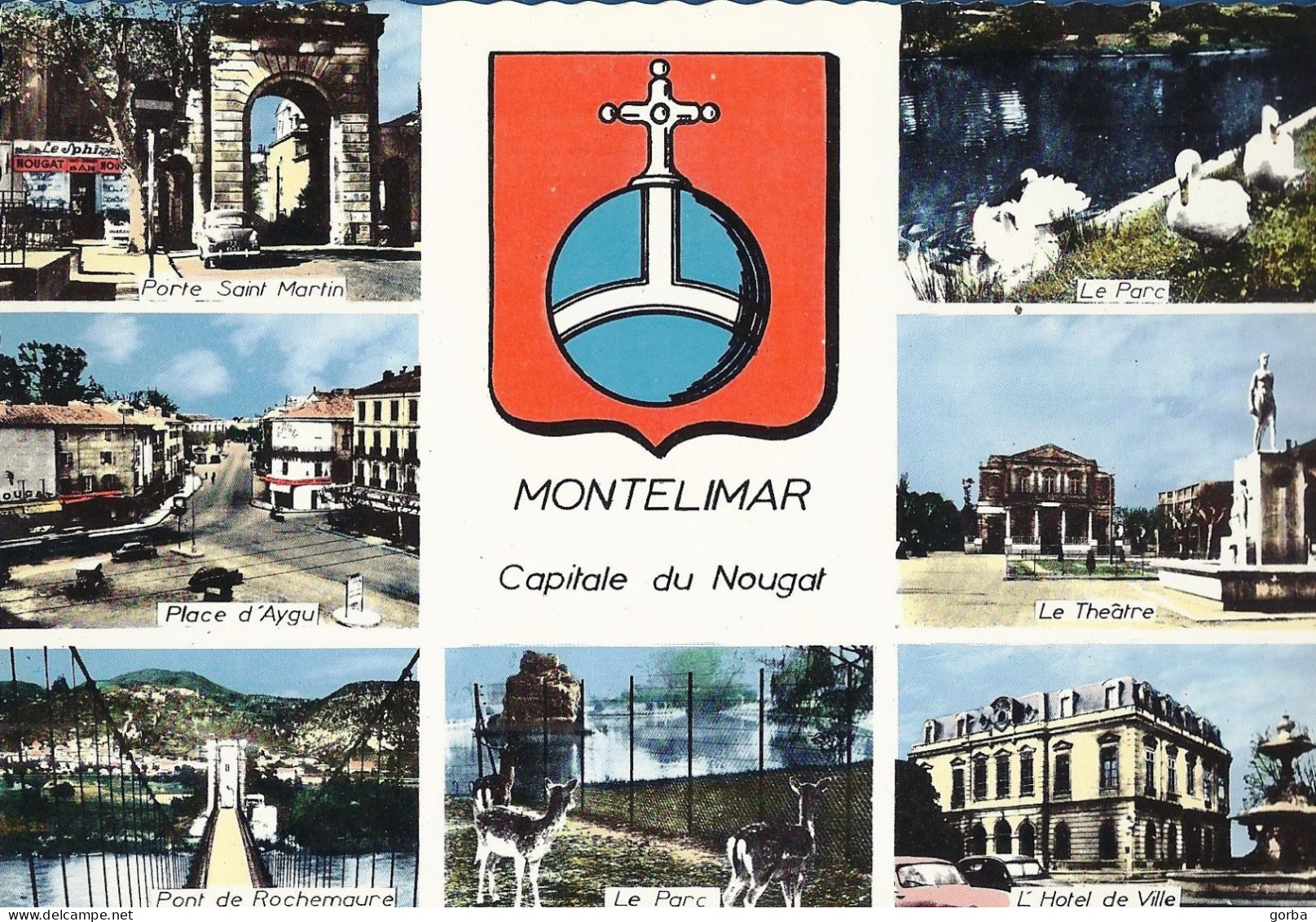*CPM - 26 - MONTELIMAR - Multivue - Montelimar