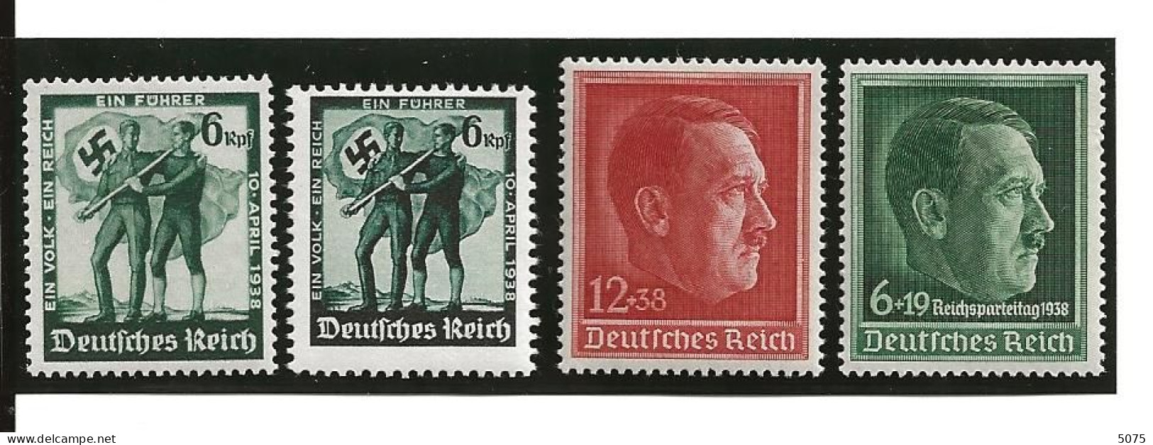 1938 Lot Yv 605-606-607-613 ** Neufs - Nuovi