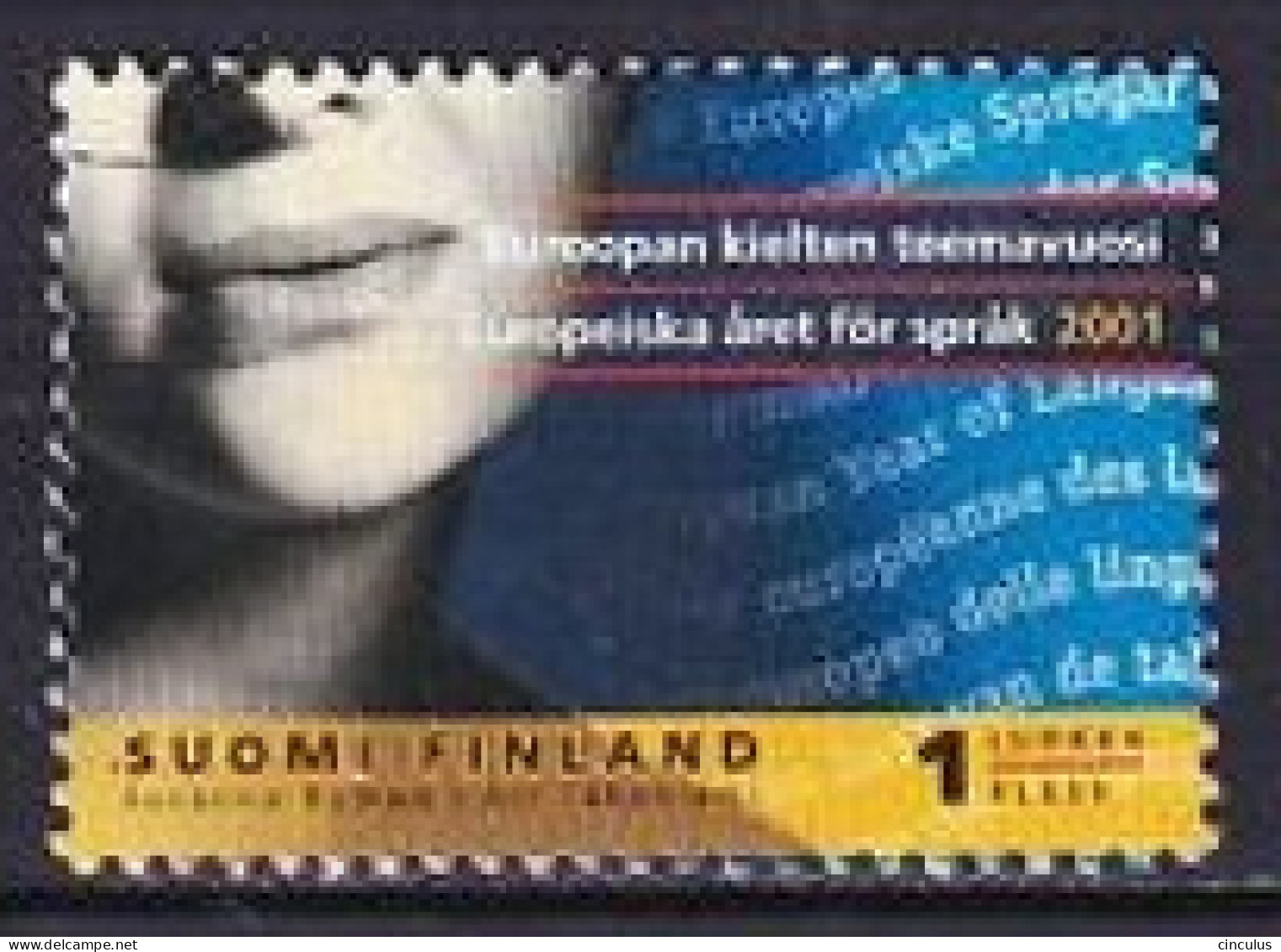 2001. Finland. European Year Of The Languages. Used. Mi. Nr. 1554 - Usados