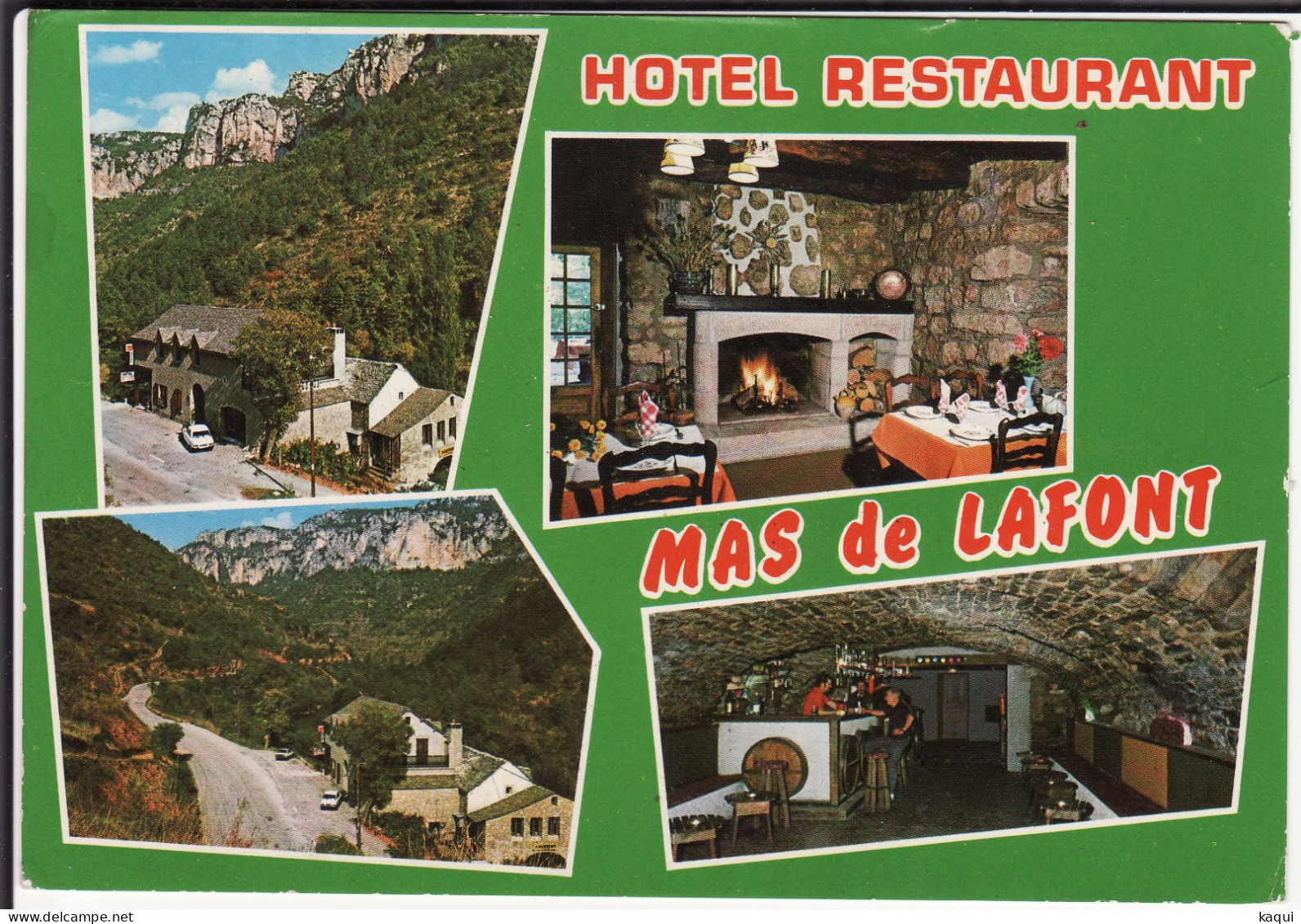 TARN - Hôtel-Restaurant " LE MAS DE LAFONT " En 4 Vues - Carte Apa-Poux - As De Coeur N° S. 104 - Other & Unclassified