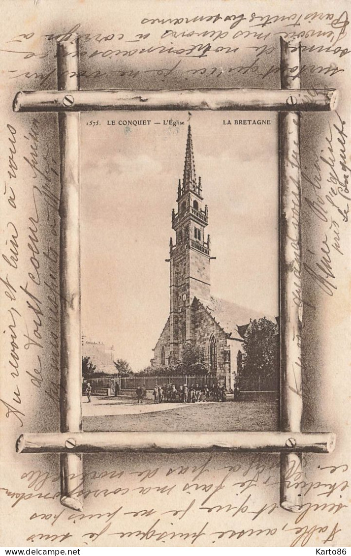Le Conquet * La Place De L'église Du Village - Le Conquet