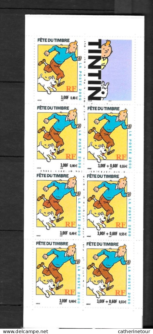 Fête Du Timbre -Tintin - Carnet Neuf - Journée Du Timbre