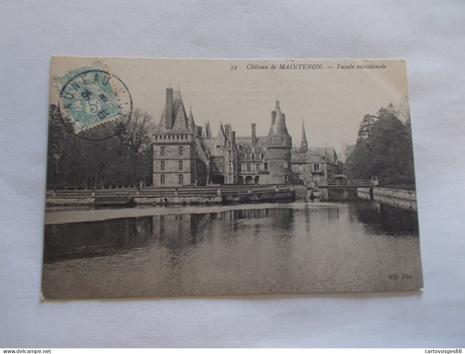 CHATEAU DE MAINTENON ( 28 Eure Et Loir )  FACADE MERIDIONALE  1905 - Maintenon