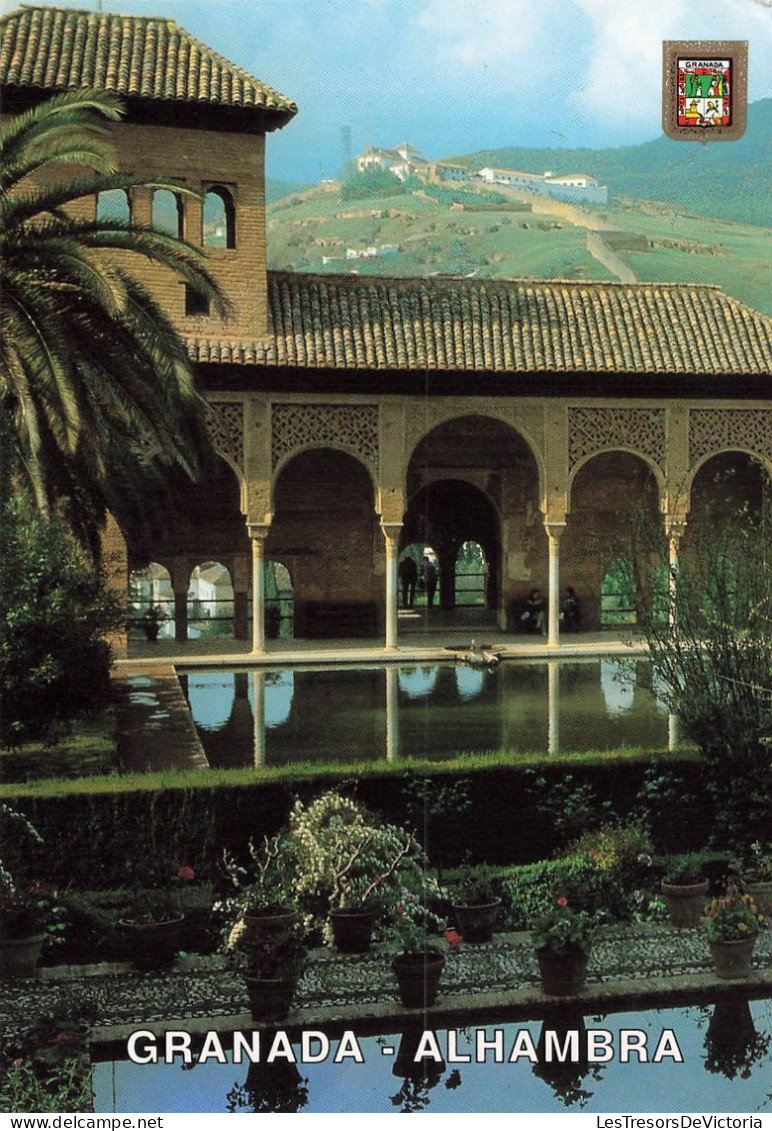 ESPAGNE - Granada - Alhambra - Vue Sur La Tour Des "Damas" - Vue Générale - Animé - Carte Postale - Granada