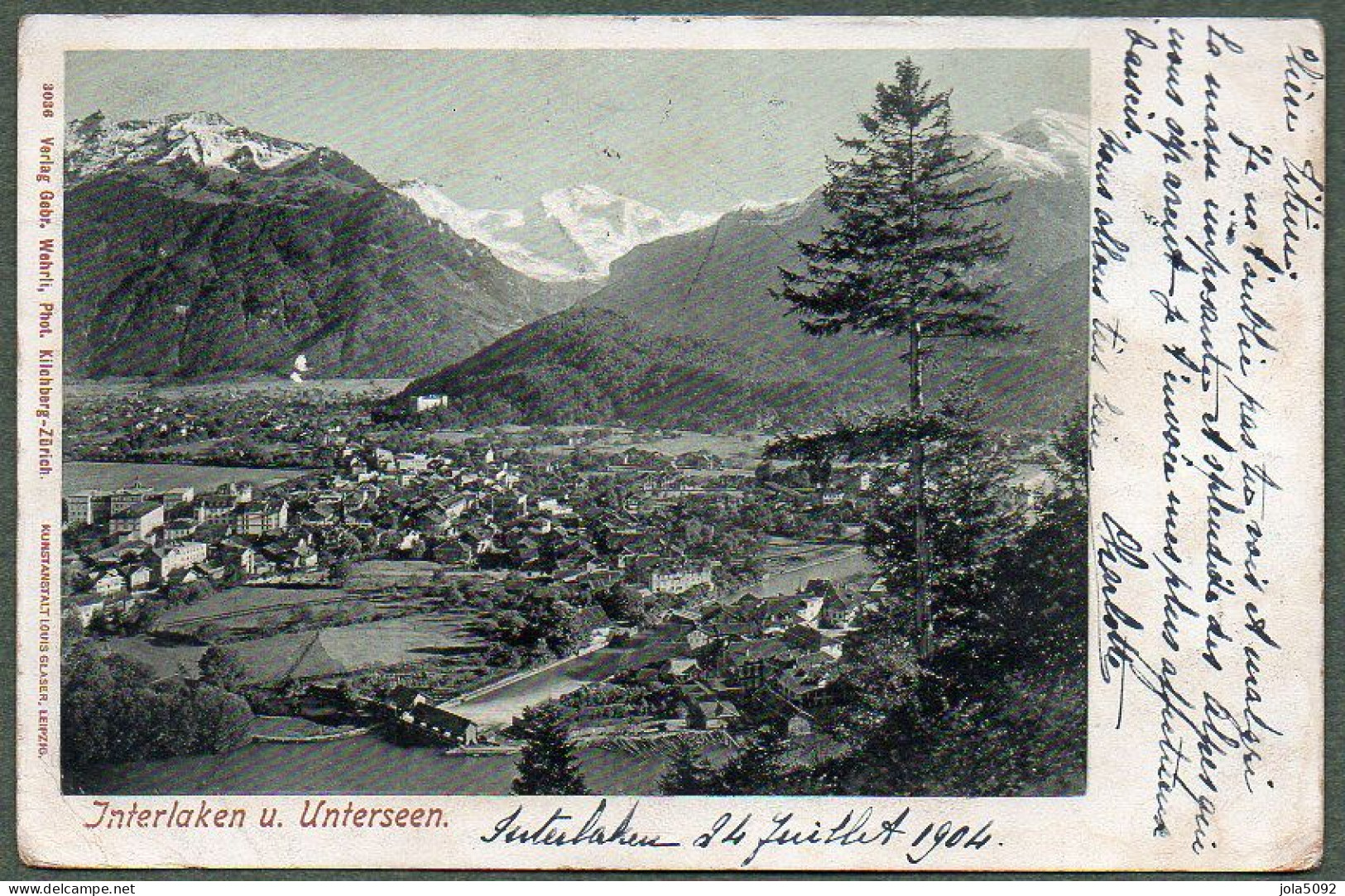 SUISSE - INTERLAKEN U. Unterseen - Interlaken