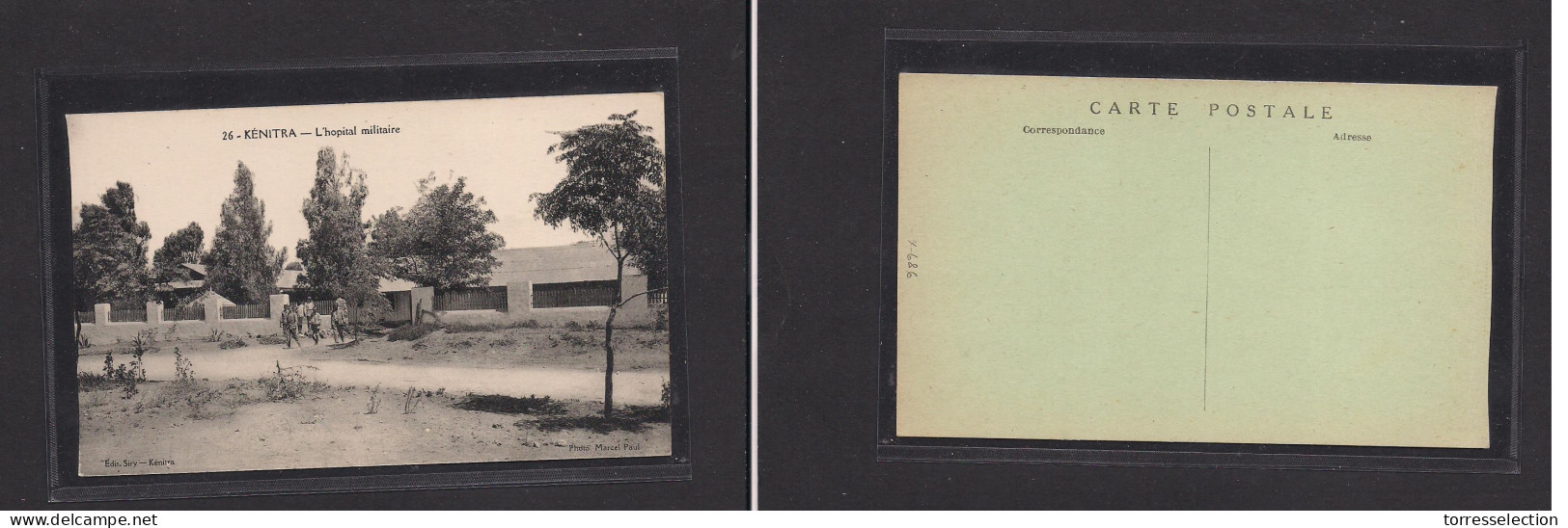 FRC - Guinea. FRC Guinea - Cover -c.1910s Kenitra Military Hospital Pacrd. Easy Deal. XSALE. - Andere & Zonder Classificatie