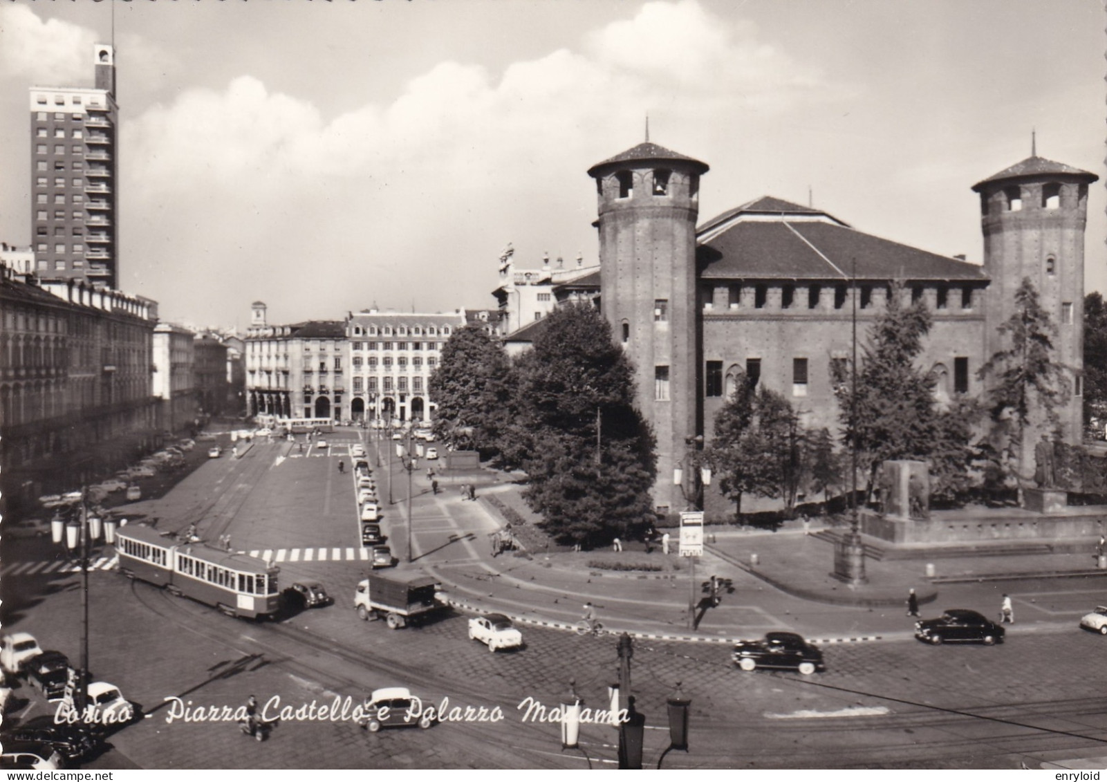 Torino Piazza Castello E Palazzo Madama ( Tram ) - Sonstige & Ohne Zuordnung