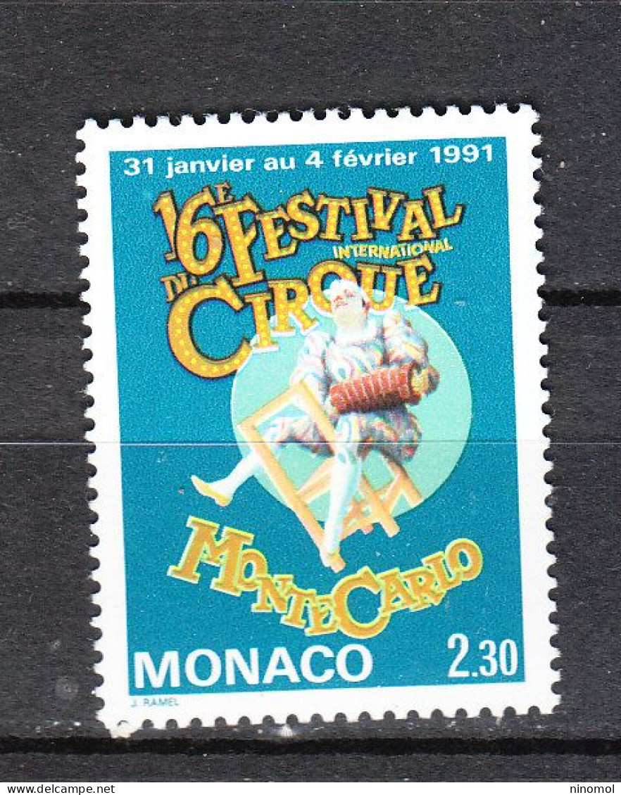 Monaco   -   1991. Circo Di MonteCarlo. Circus Of Monte Carlo. MNH - Cirque