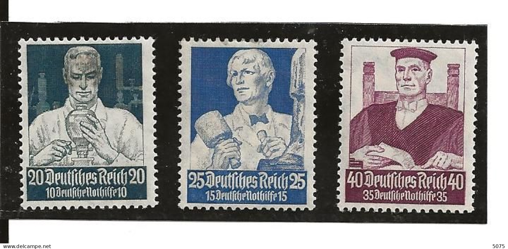 1934  Yv 519-521 * Neufs - Unused Stamps