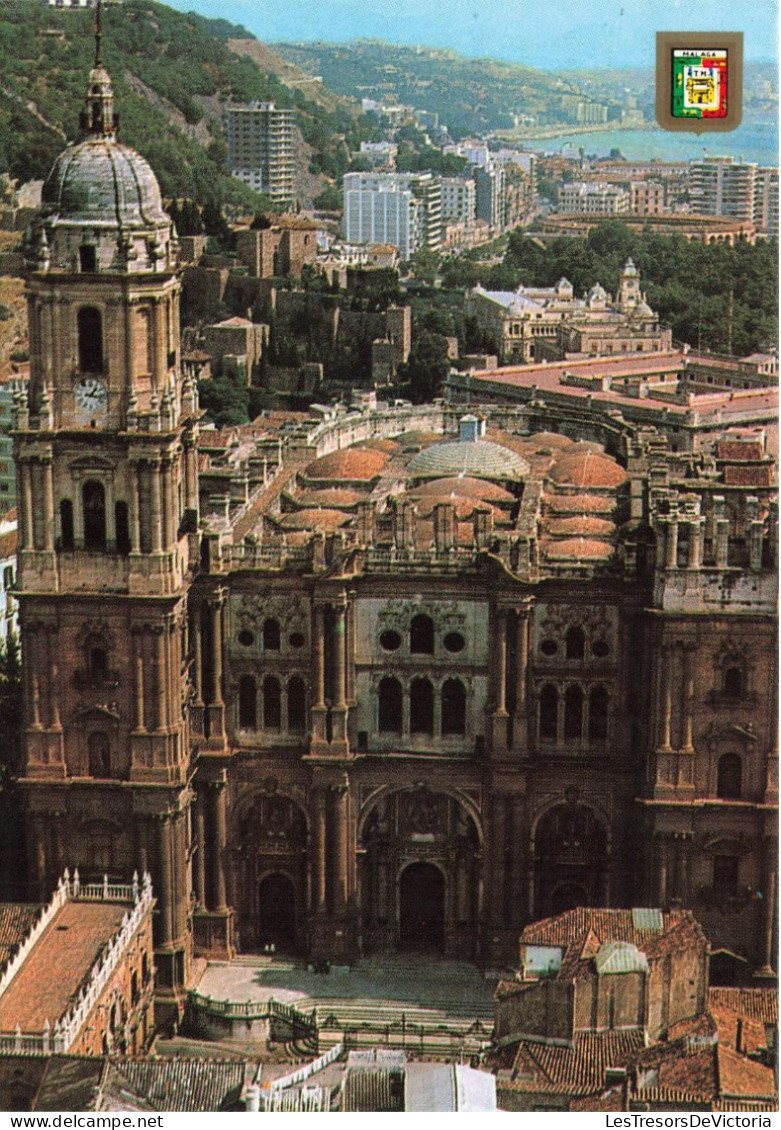 ESPAGNE - Malaga - Costa Del Sol - Vue Sur La Cathédrale - Vue D'ensemble - Carte Postale - Malaga