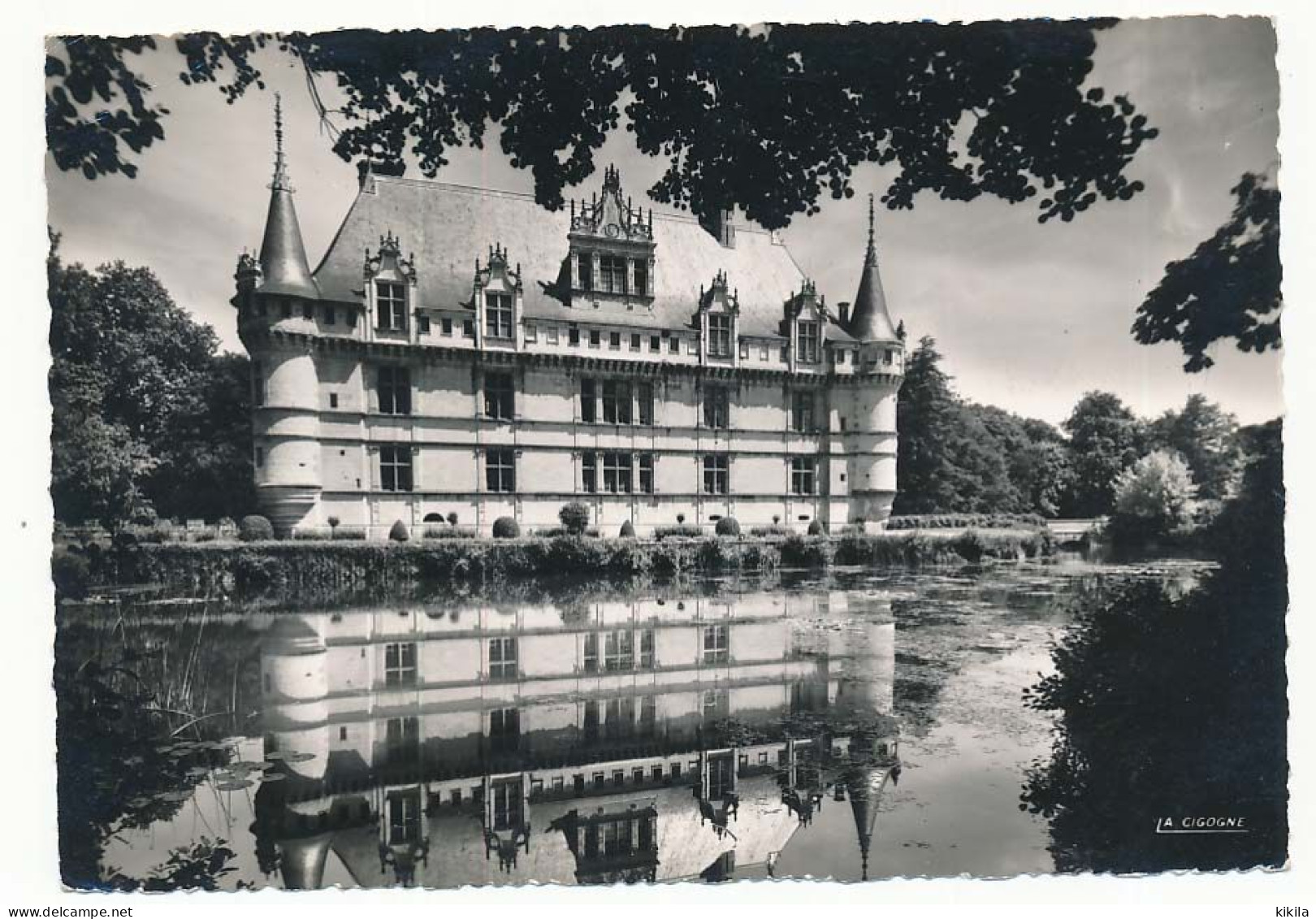 CPSM 10,5 X 15 Indre Et Loire AZAY LE RIDEAU Le Château (XVI° S.) Construit Par Mme Berthelot - Azay-le-Rideau