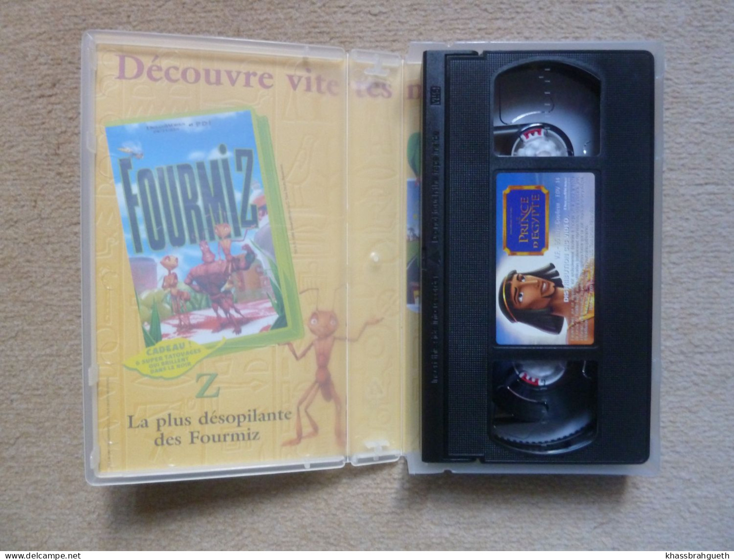 PRINCE D'EGYPTE (CASSETTE VHS) - DREAMWORKS PICTURES 1999 - Animatie