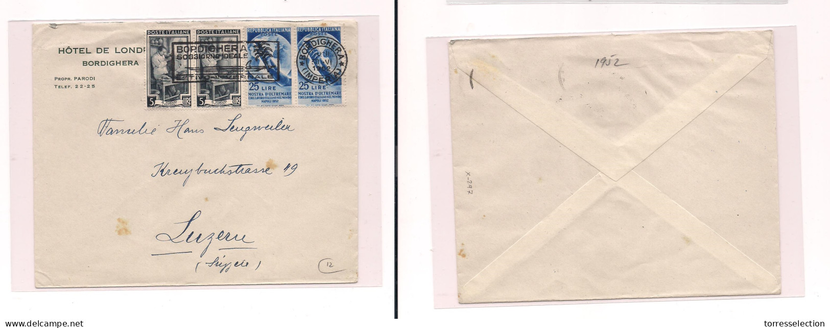 ITALY. Cover -  1920 Voltri To Switz Geneve Express Fkd Env. Easy Deal. XSALE. - Zonder Classificatie