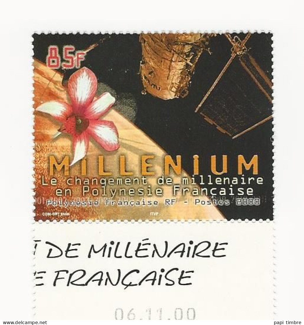 Polynésie-2000-Changement De Millénaire - N° 630 ** - Unused Stamps