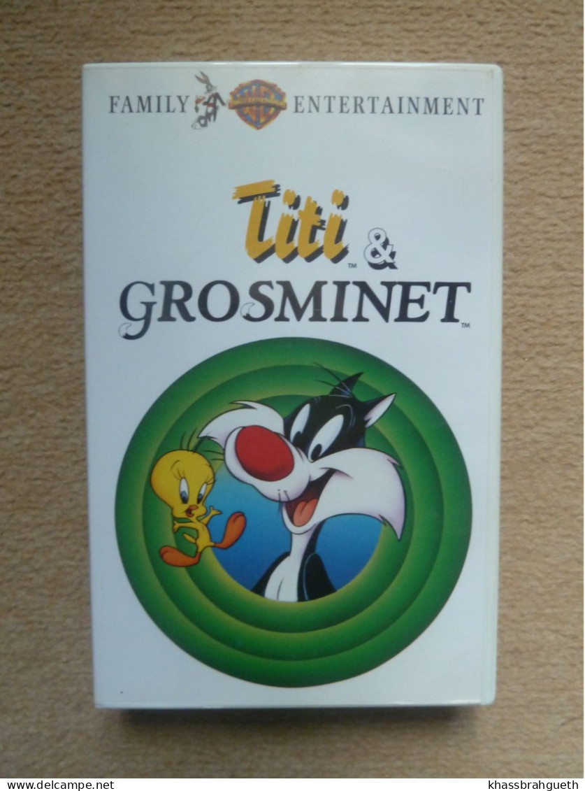 TITI & GROSMINET (CASSETTE VHS) - WARNER BROS 1993 - Animatie