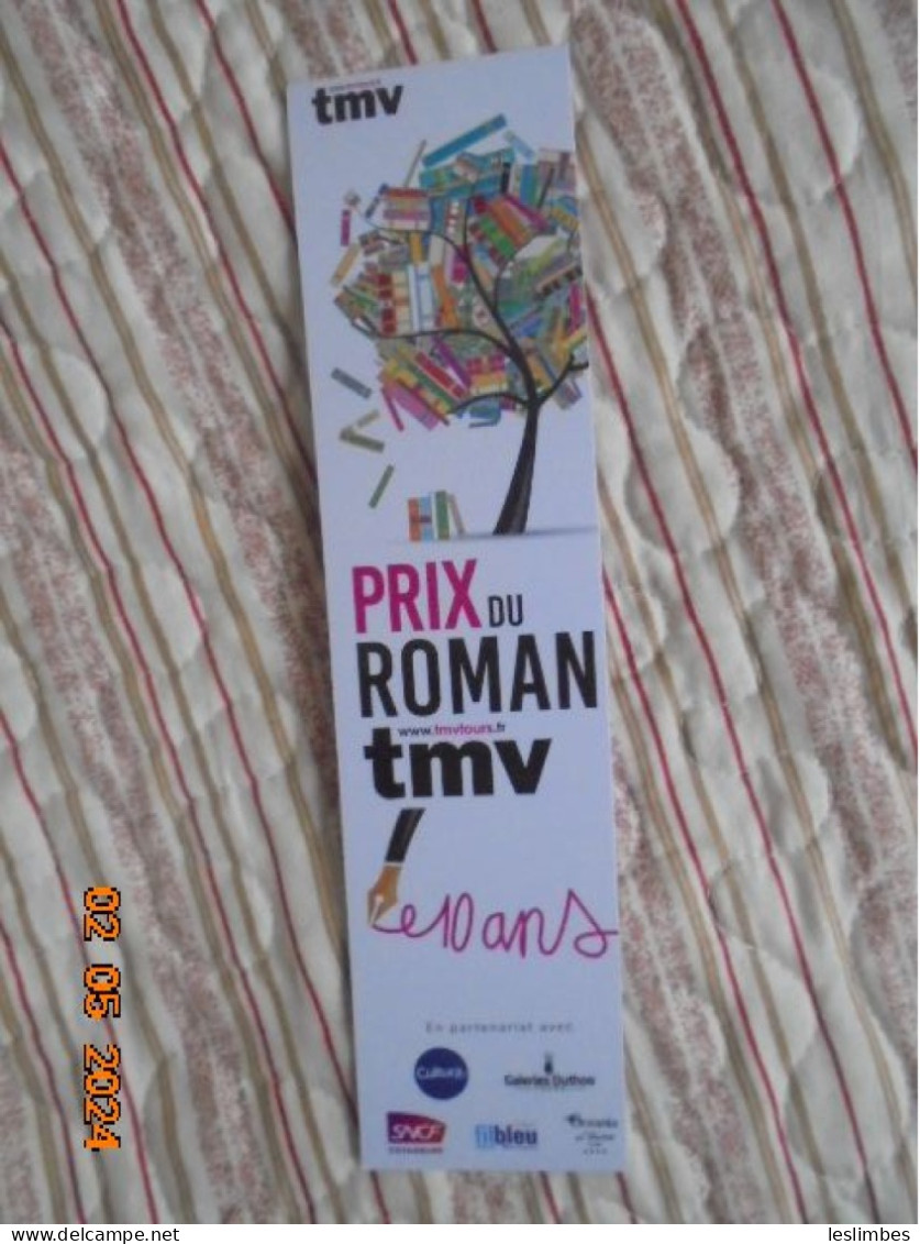 TMV Tours Prix Du Roman - Bookmarks