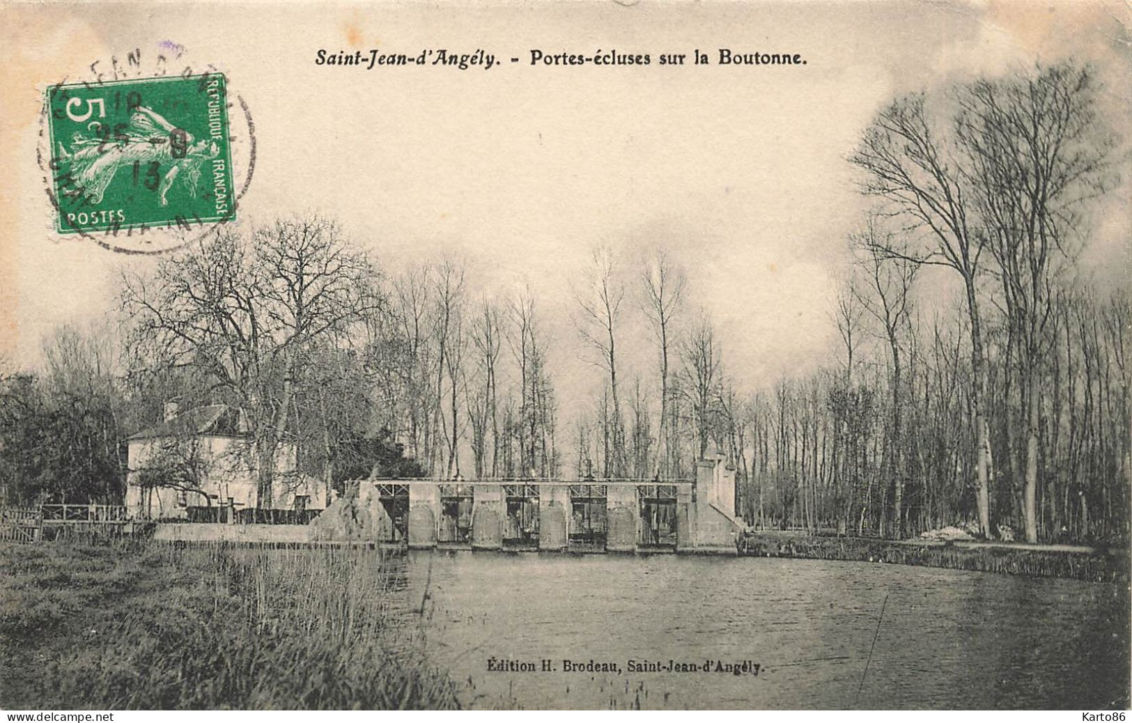 St Jean D'angély * Postes écluses Sur La Boutonne - Saint-Jean-d'Angely