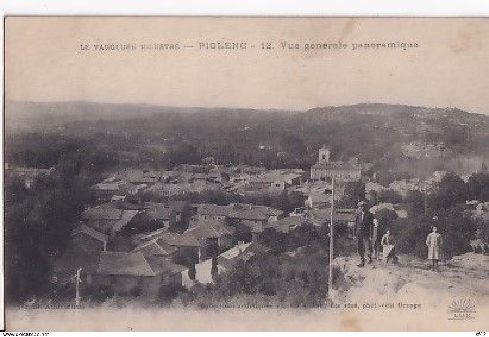 PIOLENC             Vue Générale Panoramique    1 - Piolenc