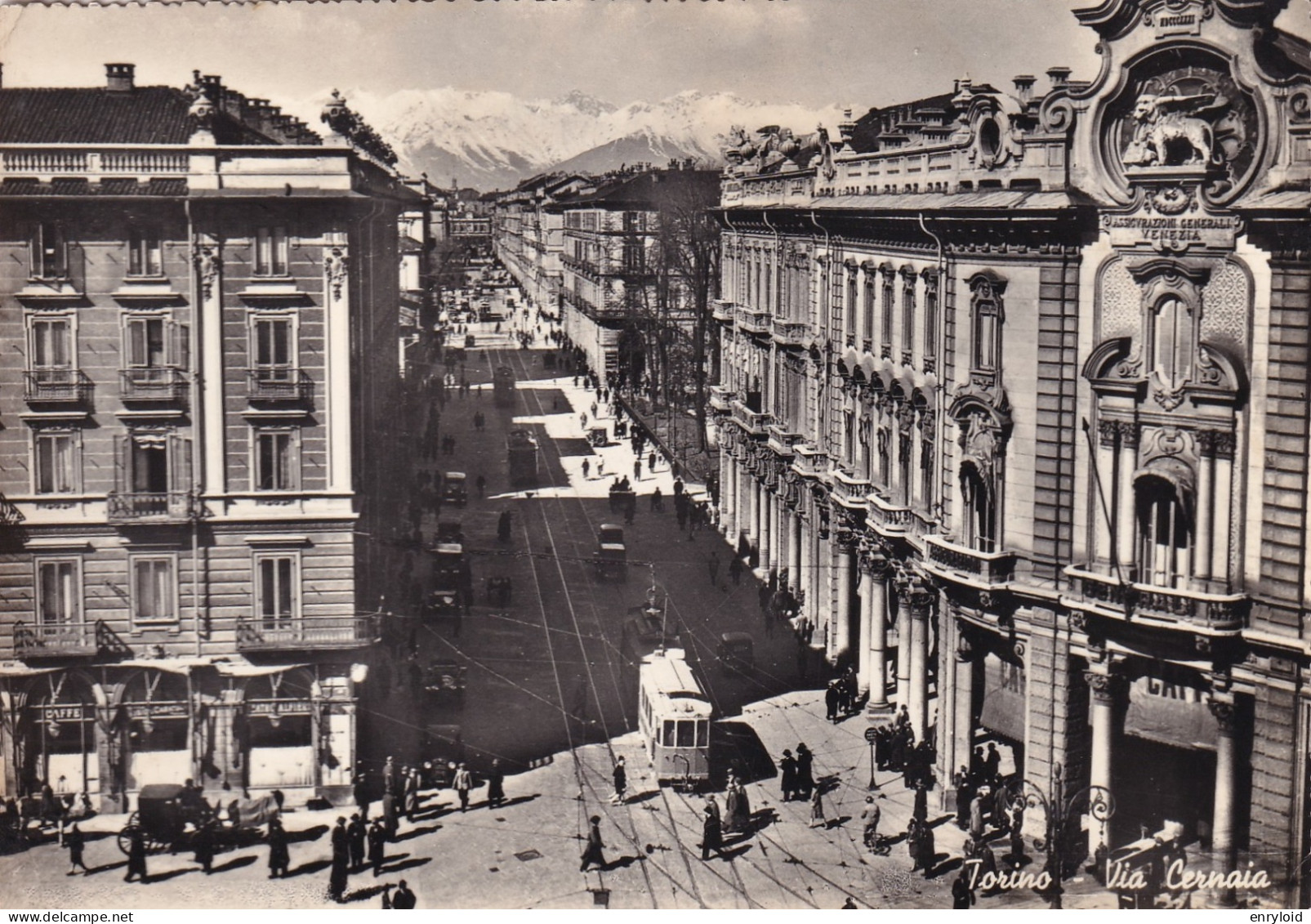 Torino Via Cernaia   ( Tram ) - Otros & Sin Clasificación