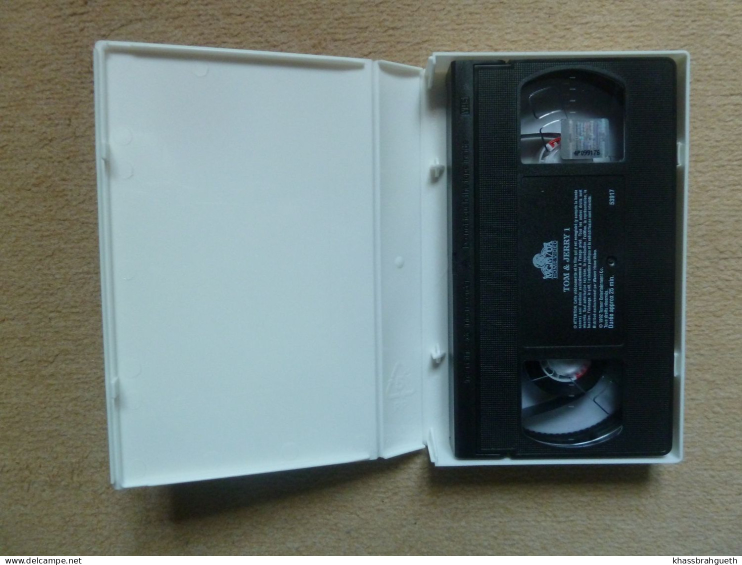 TOM & JERRY 1 (CASSETTE VHS) - MGM HOME VIDEO 1992 - Dessins Animés