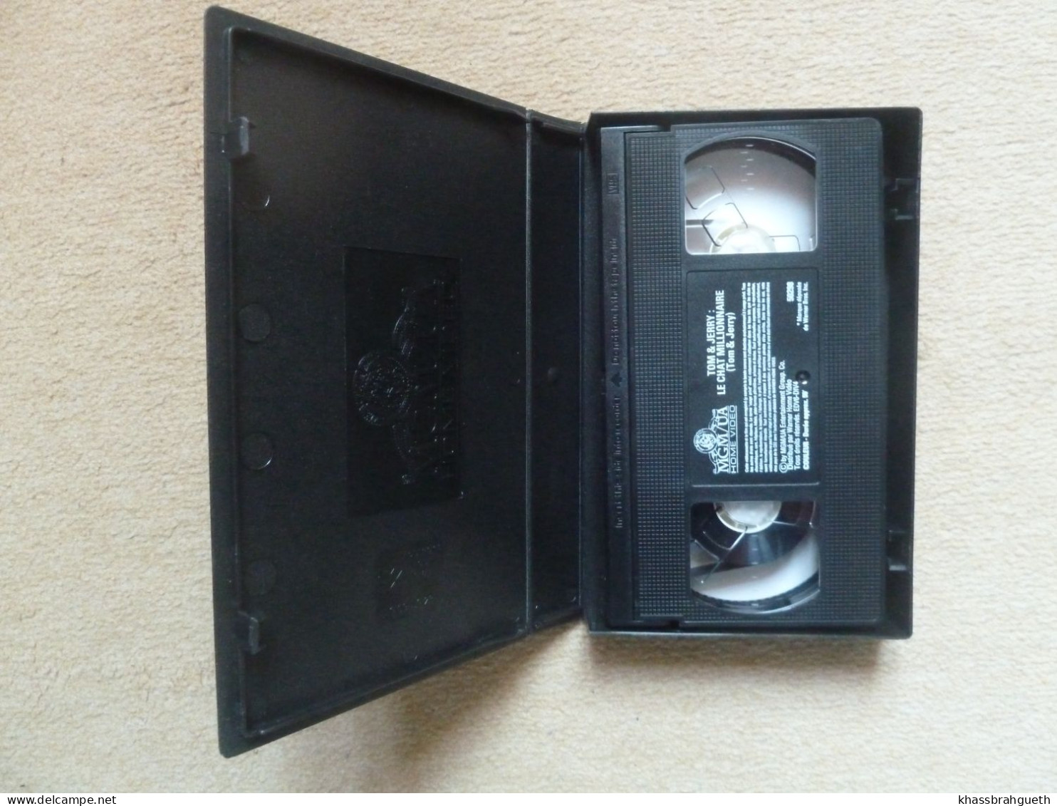 TOM & JERRY . LE CHAT MILLIONNAIRE (CASSETTE VHS) - MGM HOME VIDEO 1991 - Animatie