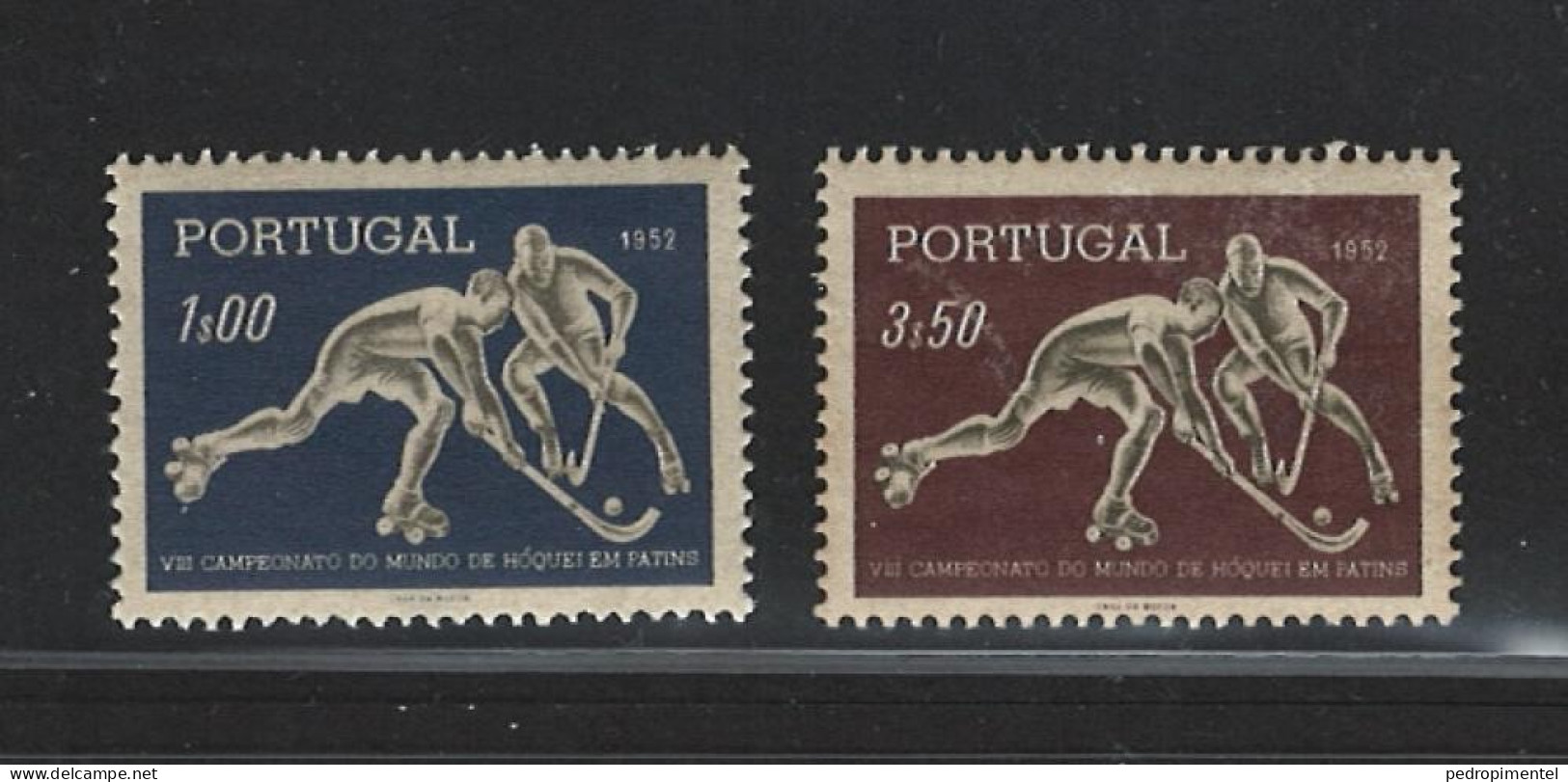 Portugal Stamps 1952 "World Cup Ring Hockey" Condition MH #751-752 - Nuevos
