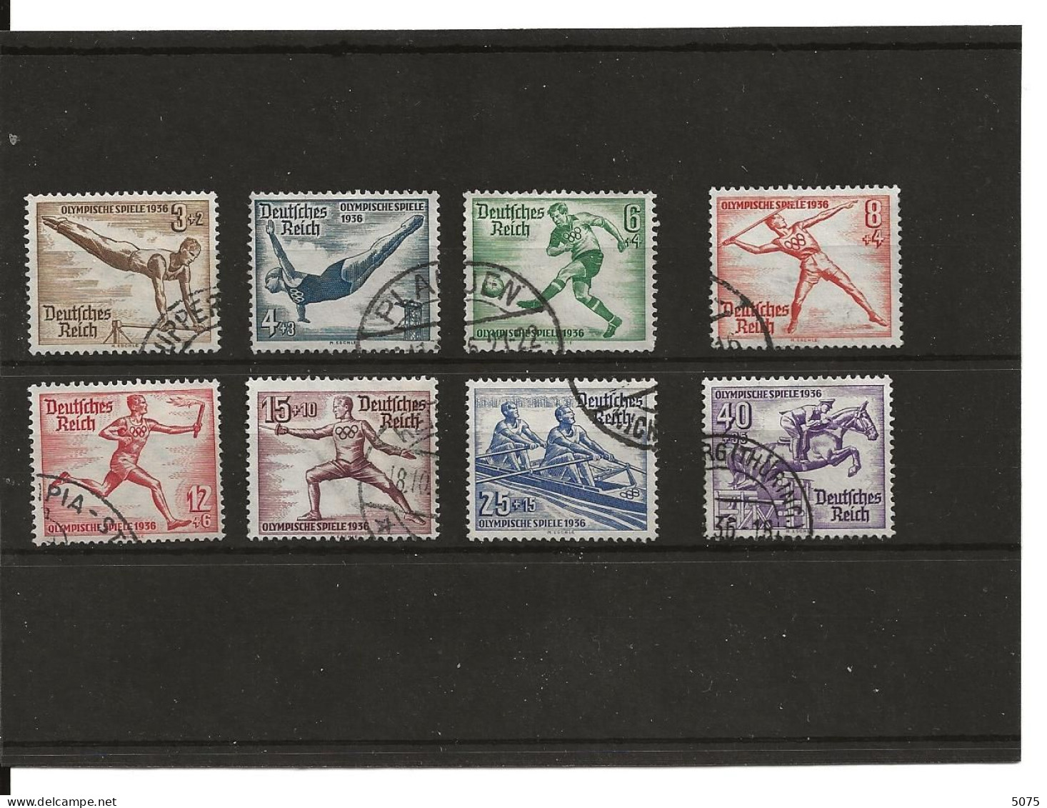 1936  Yv 565-572 Obl - Used Stamps