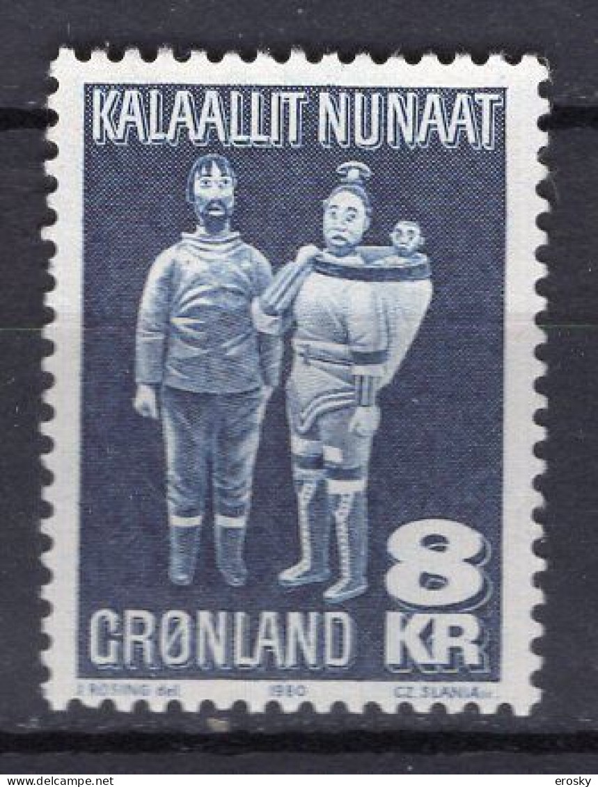P6091 - GROENLAND Yv N°107 ** ARTISANAT - Unused Stamps